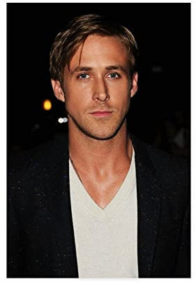 Schauspieler Ryan Gosling 24 Leinwand-Poster, Wandkunst, Dekoration, Bild, Gemälde für Wohnzimmer, Schlafzimmer, Dekoration, Rahmen: 30 x 45 cm