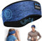 Schlafkopfhörer Bluetooth,Schlaf Kopfhörer Stirnband Bluetooth 5.4 Kopfhörer Geschenk für Männer/Frauen mit Ultradünnen HD Stereo Lautsprecher für Sport,Schlafen,Reisen,Meditation,Entspannen