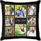 Easycosy personalisierte Fotokissen Bezug selbst gestalten, Doppelseitiger FotoKissen-Bezug mit Fotos & Text selbst gestalten - Foto Geschenke für Frauen Mama zum Geburtstag Weihnachten (40 * 40cm)