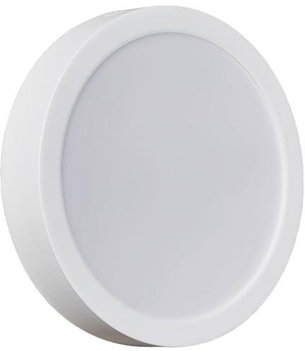 Plafon de superficie LED circular 20W 2000LM Angulo 120 IP20 Aluminio 210X28H mm (Luz Calida)