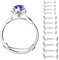 ELETIUO Filled Metal Ring Guard Set for Loose Rings,12 Pack 3 Sizes for Different Band Widths,Invisible Ring Size Adjuster Tightener Spacer Fitter