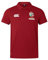 Canterbury Herren Pique Polo Shirt | Cotton Blend | Official British & Irish Lions Licensed Product Polohemd, Rote Dahlie, M
