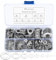 684 Pièces Rondelles Metal, Rondelles Plates, Rondelles pour Gonds de Porte, Rondelles en Acier Inoxydable, Rondelles pour Vis et écrous, Maison et Construction - M2 M2.5 M3 M4 M5 M6 M8 M10 M12