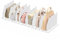Ronlap Shelf Dividers, Handbag Storage, Closet Shelf, Adjustable Clothing Organizer, Purse Organizer, For Kitchen, Closet, Bathroom, 8 PCS, White