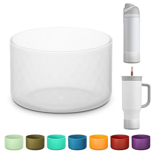 Silicone Boot for Owala Water Bottle 24 oz, Anti-Slip Protective Sleeve for FreeSip/Twist/Flip Stainless Steel Water Bottles Accessories