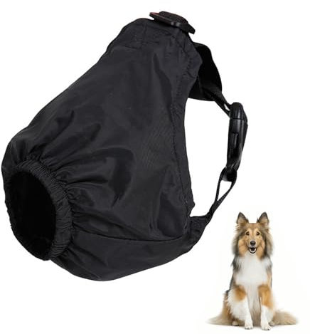 Hund Beruhigende Kappe Hunde Cap Augenmaske Beruhigung Hund Augenmaske für Hunde Beruhigende Augenmaske Nylonmaske, Verwendet für die Fellpflege, Gegen Biss und Gegen Autokrankheit (L)