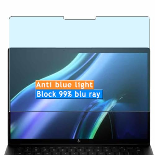 Vaxson 2 Pièces Anti Lumière Bleue Protecteur d'écran, compatible avec HP Dragonfly Pro Chromebook 14 Laptop [pas en Verre Trempé] Screen Protector Film Guard