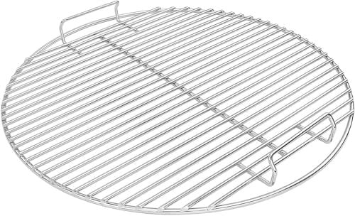 Rejilla de cocción redonda de 44,5 cm para parrillas de carbón, parrilla de barbacoa de repuesto para Weber One-Touch, Bar-B-Kettle, Kamado Joe Classic, huevo verde grande, Pit Boss, Louisiana
