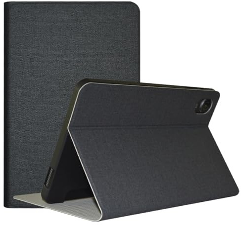 Qiawum Custodia a libro nera con supporto per ALLDOCUBE iPlay60 Mini Pro / iplay60 Mini Turbo Tablet 8.4 pollici 2024 custodia con funzione di supporto custodia protettiva