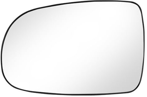 Mingke Spiegelglas Ersatz für Opel Corsa C 2000 bis 2009 Links Fahrerseite Beheizbar Außenspiegel Glas mit Trägerplatte