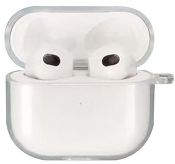 GuiGui DaMoWang Transparente Schutzhülle für AirPods 4 Generation (2024),TPU Case,Weiches Silikon hülle
