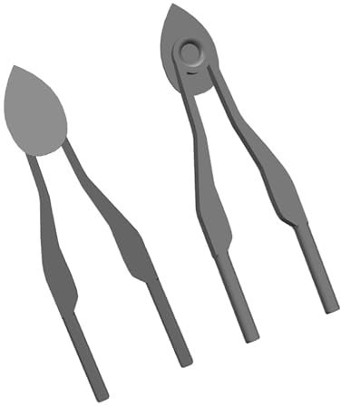 CHENNAN 2 piezas Puntas de pirógrafo, Puntas de repuesto para pirograbado, Punta de rotulador pirograbado puntas de alambre, Punta De Pluma De Pirograbado, Punta De Bolígrafo Pirograbado (10#)