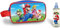 Super Mario Trousse de toilette de voyage avec spray corporel (100 ml) pour enfants – Trousse de toilette résistante à l'eau pour enfants, trousse de voyage pour le camping, les voyages et la maison –