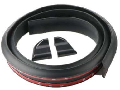 LgeQWWs Auto Heckspoiler, Matte Black, für VW Taigo Touran Tiguan CC, A-Width 4.5CM