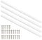 Milageto 4X Table Saw Crosscut Sled Miter Bar Accessory Replacement 43 cm Sliding Track Table Saw Runner for Woodworking Taper Jig
