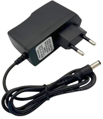 AC DC Alimentatore - Adattatore di energia portatile, 6V 1A | Caricatore a parete cubo per luce a LED, monitor a pressione, tastiera elettronica e piccola macchina da cucire