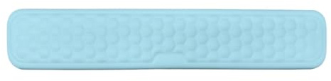 Wrist Rest For Keyboard And Mouse Computer Ergonomic Support Pad Soft Memory Foam Arm Cushion For Desk Palm Hand Office Auflage für Tastatur(Long blue)