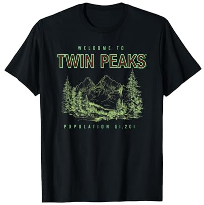 Twin Peaks Souvenir Welcome to Twin Peaks TV Show T-Shirt