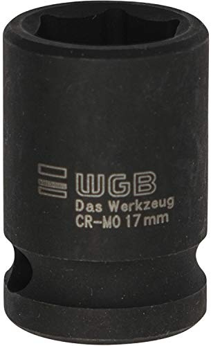 Quality 33101301 WGB Kraftsteckschlüssel 3310 DIN3129 1/2vierkant 13 mm sechskant, schwarz, Schlüsselweite (mm): 13