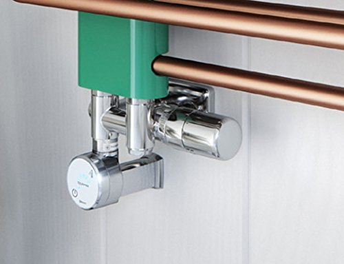 Jumbo Multiblock Set Thermostat Ventil mit Anschlussmöglichkeit für eine Heizpatrone (Hahn rechts)