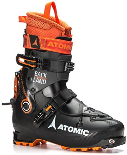 Atomic BACKLAND Carbon Unisex Skischuh Black/Anthracite/Orange - (Schwarz)