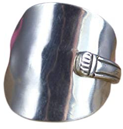 Ring 800 Silber Besteckschmuck Ring, ca. 53 (16,8)