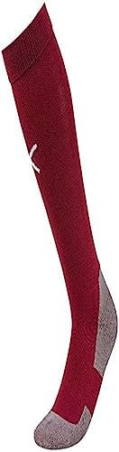 PUMA Herren LIGA Socks Core Stutzen Liga Socks Core, Cordovan/Puma White, 47-49 (Herstellergröße: 5)