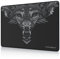 Titanwolf Speed Gaming Mauspad - 350 x 250mm - Komfort Mousepad - Tischunterlage Kopf - verbessert Präzision und Geschwindigkeit - für stabilen Halt auf glatten Oberflächen