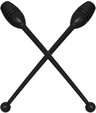 AND TREND Mazas Gimnasia Ritmica Junior Negro 35cm