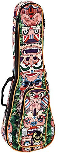 Ortega Guitars KUB-TM-CC Borsa Da Trasporto con Spallacci per Ukulele Da Concerto, Totem
