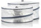 HAC24 2er Set Warmhaltehaube Abdeckhaube Speisehaube Lebensmittel Schutzhaube Speiseschirm Servierhaube Isolierhaube