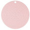 Le Creuset Cool Tool, Pot holder/trivet, Silicone, Round, 20 cm, Powder Pink, 93000230231200
