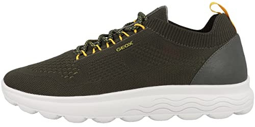 Geox U Spherica A, Sneakers Homme, Grün, 44 EU