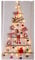 Hummcqit 90cm/3ft Grand De Noël Éclairé Twig Wall Arbre 40 Blanc Chaud LED Lumières Batterie Exploité Suspendu Mur De Noël Décoration en Bois Échelle De Corde Chambre Salon