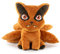 BARRADO Kuscheltier mit Naruto-Figuren 30zm - Naruto, Kakashi, Sasuke, Kurama, Naruto Six Path - Sammler-Edition - Super Soft Qualität (Kurama)