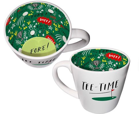 Inside Out Tee-Time Golf Mug with Gift Box