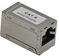 Helos CAT 6 Modularkupplung Slim (RJ45 Verbinder geschirmt)