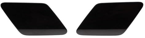 NEGRO Front Stoßstange Scheinwerfer Waschanlage Spray Düse Jet Abdeckung Kappe Fit for F20 F21 F22 F30 F31 F32 F33 F34 f35 F36 F82 F83 2010-2017 Abdeckkappe der Waschdüse(Black SET)