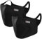 WTACTFUL 2pcs Winter Sport Gesichtsmasken Atmungsaktive Skimaske für Outdoorsports Radfahren, Motorrad Fahren, Snowboarden, Skifahren Winddicht Warm Gesichtshaube Herren/Damen Schwarz Schwarz