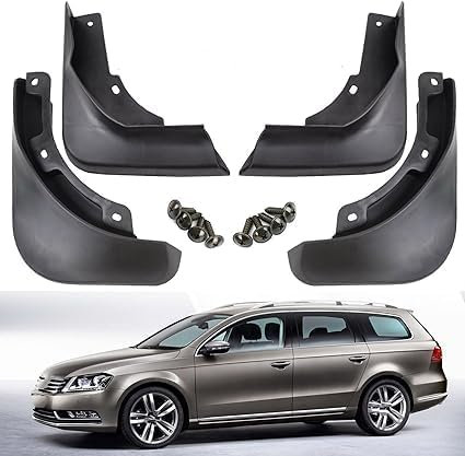 4 Stück Auto Kotflügel,für VW Passat B7 3C Variant Combi Estate 2011-2015 Auto Vorne Hinten Kotflügel Schutz Kotflügel Anti-Splash.