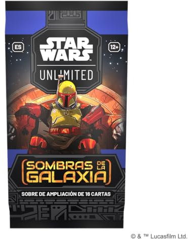 Fantasy Flight Games | Star Wars Unlimited: Sombras de la Galaxia sobre de Ampliación | Juego de Cartas Coleccionables | A Partir de 12 Años | para 2 Jugadores | 30 Minutos por Partida | Español