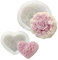 FYting 2 Pezzi Stampi In Silicone,Stampi Per Candele,Stampi In Silicone Per Dolci,Per Realizzare Candele, Gesso Per Aromaterapia, Sapone, Artigianato, Per Matrimoni, Compleanni, Natale