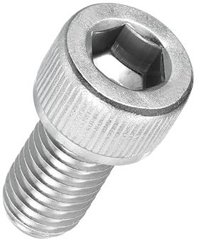 Kozelo 10 Stück Zylinderschrauben mit Innensechskant - [M10-1,5 x 20mm] 304 Edelstahl Vollgewinde Allen Innensechskantschraube für Elektromotor 3D-Druck Lüfter Motorenaustausch, Silber