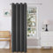 Joydeco Rideau de porte occultant - 1 pièce - Opaque - Avec œillets - Protection thermique - Protection contre le froid - Protection contre la chaleur - Isolation acoustique - Pour chambre à coucher