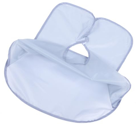 Baluue Bartschneideschürze aus Polyester mit Haarauffangfunktion für Badezimmer und Waschbecken Praktisches Barttrimmer Zubehör für Männer