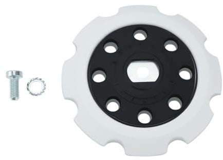 eMagTech 5 Inch Backing Pad 125mm Sanding Pad Replacement Part 197922-4 Compatible with Makita PO5000C PO6000C DPO500Z DPO600Z DPO600TKX1 Orbit Polisher 8 Hole