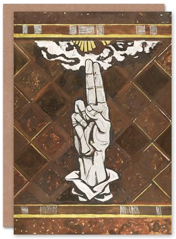 Artery8 Richard Roland Holst Art Card Ulcerated Hand Painting