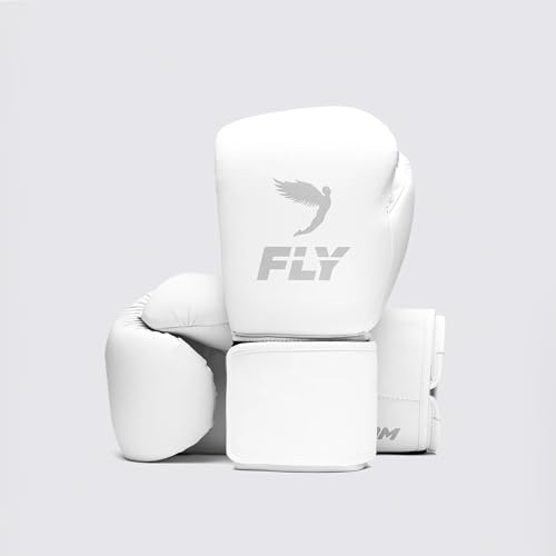 FLY Superloop Team Boxing Gloves — Premium Synthetic Leather Sparring | and Training Gloves for Men and Women, Superloop Wrist Closure, Multi-Layer Foam Padding for Heavy Bag, Pad Work and Fitness