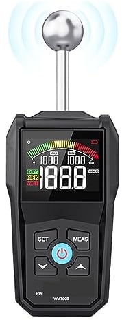 Holz Holz Feuchtigkeit Detektor Alarm Funktion Feuchtigkeit Tester Berührungslose Kugel Hygrometer Feuchtigkeit Detect(WM700B)