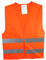 LEINA-WERKE Pannen-Warnwesten orange/13100 verpackt im Beutel